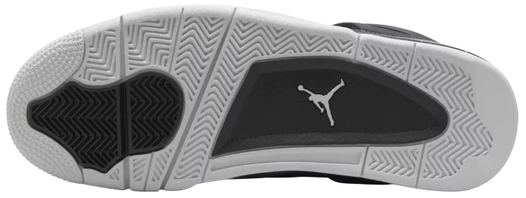 Back View of Jordan 4 Retro Fear (2024)